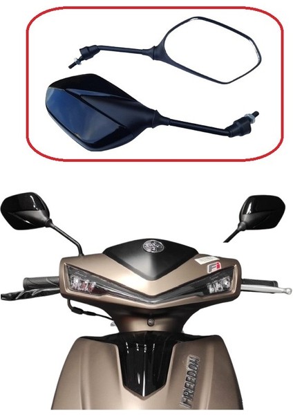 Rialli Arora Quantum / Freedom 50CC - 125CC Ayna Takımı