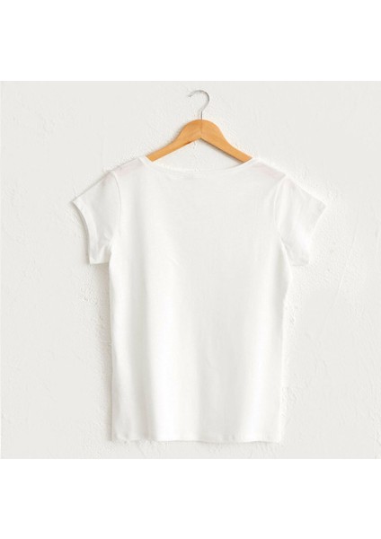 Frida V Yaka Kadın Tasarım T-Shirt fiyatları