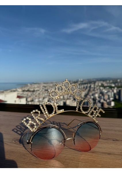 Brıdeıst Weddıng Co Bride To Be Taçlı Parti Gözlüğü / Last Rodeo Parti Gözlüğü / Bekarlığa Veda Partisi Gözlüğü modelleri