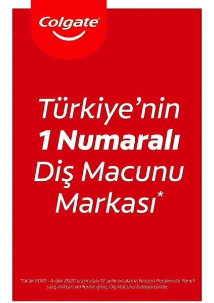 Optic White Parıldayan Beyazlık Beyazlatıcı Diş Macunu 50 ml x 6 Adet Tek Ebat