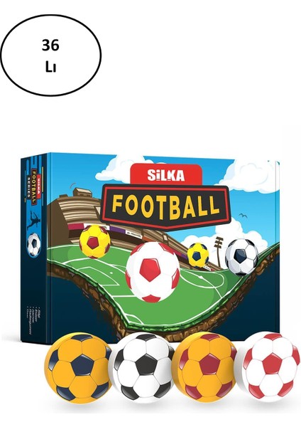 Silgy Football Serisi Silgi 36'lı