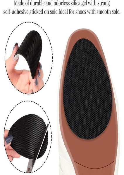 1 Çift Topuklu Ayakkabı Altına Yapışan Düşme Önleyici Kaydırmaz Tabanlık modelleri