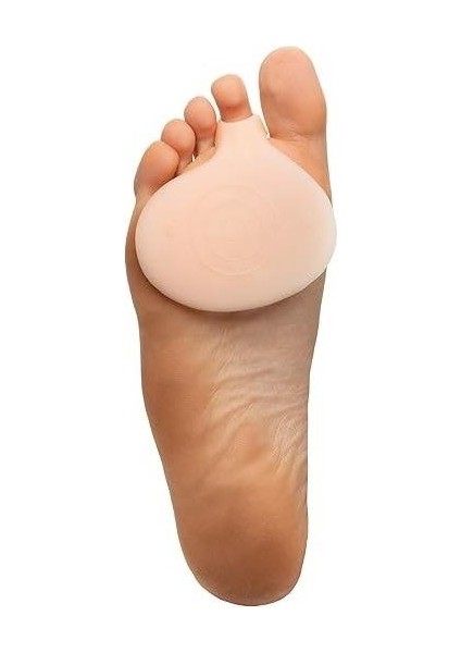 Ten Rengi 1 Çift Silikon Metatarsal Ayak Pedi Kadın Erkek Parmak Halkalı Ön Ayak Destek Koruma Pedi