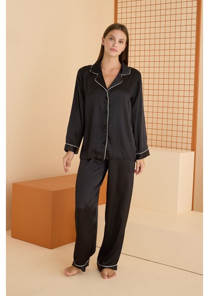 Nbb 66393 Kadın Saten Pıjama Takımı fiyatları