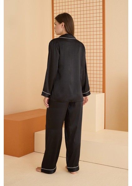 Nbb 66393 Kadın Saten Pıjama Takımı modelleri