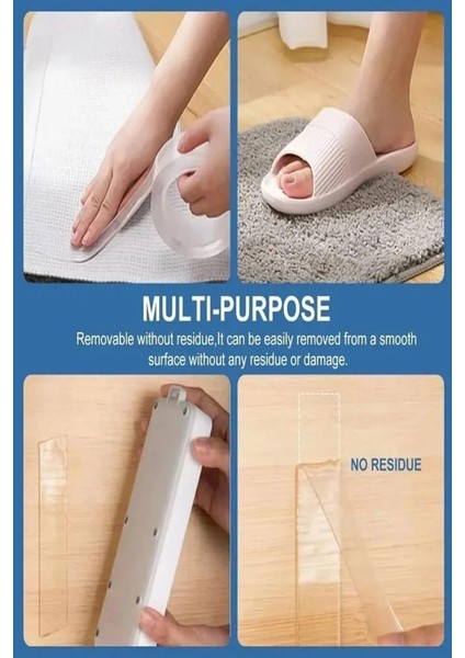 1 Metre 3 cm Çok Amaçlı Çift Taraflı Süper Güçlü Yıkanabilir Nano Jel Bant fiyatları