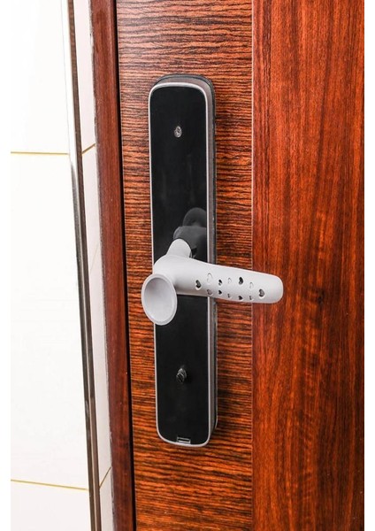 1 Adet Gri Renk Silikon Kapı Kolu Stoperi Pencere Tutucu Stoper Çocuk Güvenlik Duvar Koruyucu modelleri