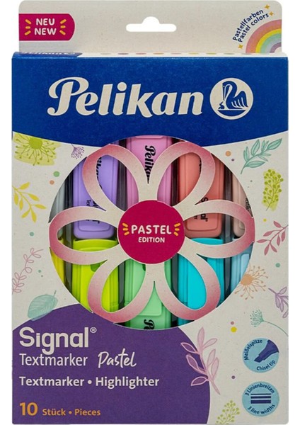 Renk Işaretleme Kalemi, 10'lu Set