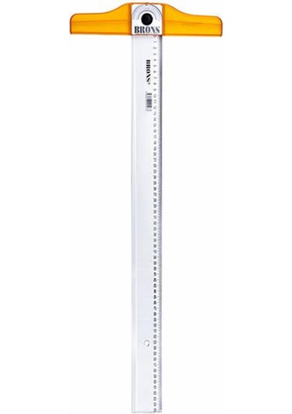 BR-114 75 cm Oynar Başlıklı T Cetvel