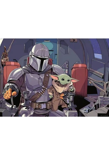 120005124 Star Wars:the Mandalorian 1000 Parça Ravensburger Puzzle