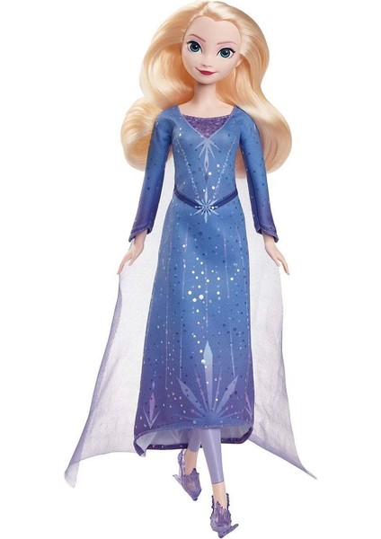 JBG53 Disney Karlar Ülkesi Buz Pateni Temalı Elsa Bebek