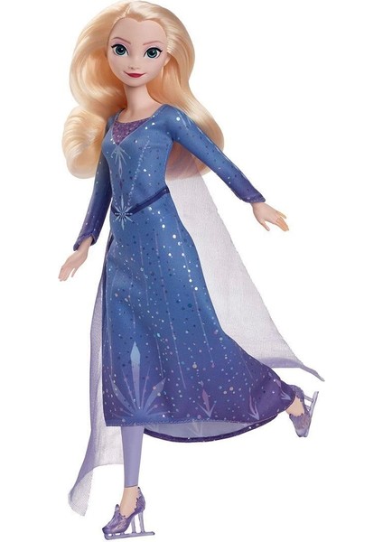 JBG53 Disney Karlar Ülkesi Buz Pateni Temalı Elsa Bebek