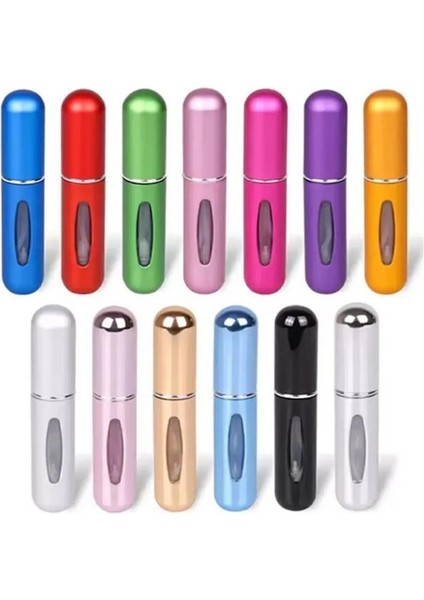 Parfüm Şişesi Çanta İçi Mini Doldurulabilir Seyahat Cep Yedek Parfüm Şişesi 5 ml