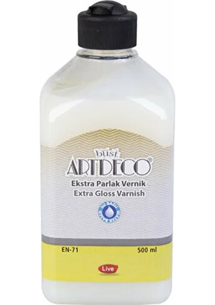 Vernik Parlak 500ML Su Bazlı Ekstra