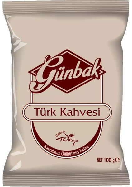 Türk Kahvesi 100 gr x 12 Adet Tek Ebat