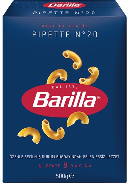 Pipette (Bukle) Makarna 500 gr x 2 Adet Tek Ebat