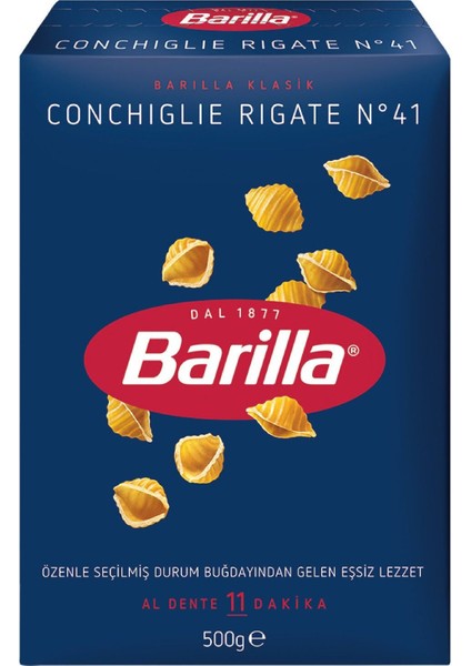 Conchiglie Mini Midye Makarna 500 G x 3 Adet Tek Ebat