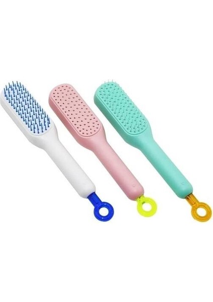 2 Adet Kolay Temizlenen Saç Fırçası