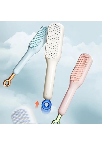 2 Adet Kolay Temizlenen Saç Fırçası