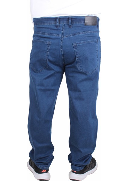 Mocgrande Büyük Beden Kot Pantolon Power Lycra Comero 11914 Mavı modelleri
