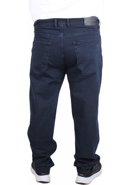 Mocgrande Büyük Beden Kot Pantolon Power Lycra Comero 11914 Lacıvert modelleri