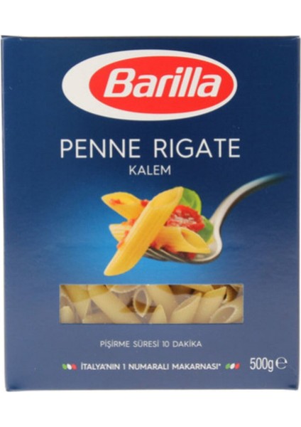 Kalem (Penne Rigate) Makarna 500 gr * 2 Adet Tek Ebat