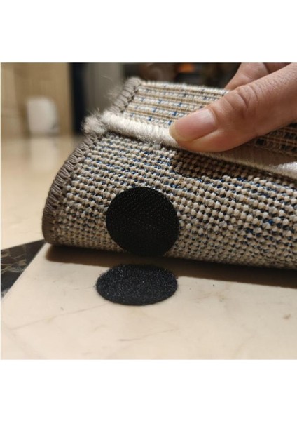 10 Adet Halı Kilim Nevresim Örtü Kaydırmaz Minder Cırt Bant Seti Yapışkanlı Halı Kaydırmaz