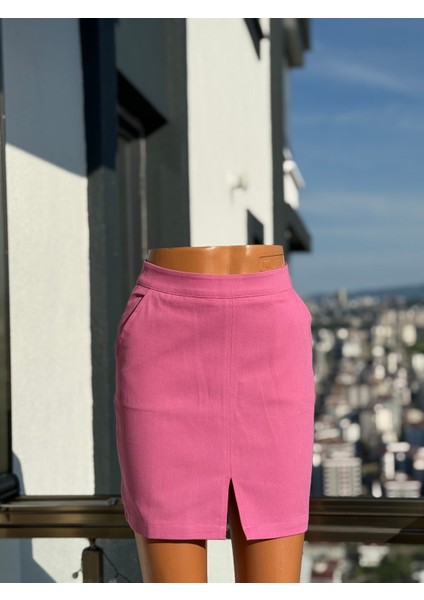 Pembe Mini Etek| Nedime Etek|team Bride Etek| Yazlık Etek| Mevsimlik Etek| Yeni Sezon Last Rodeo fırsatları