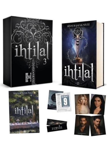 İhtilal - 3 Zerda (Ciltli - Kutulu) - Binnur Şafak Nigiz