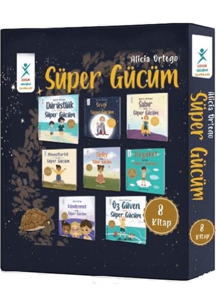 Süper Gücüm Seti 8 Kitap