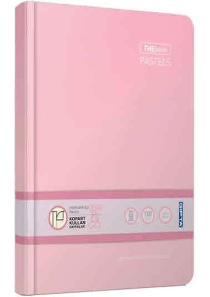 20X28 240 Yaprak Çizgili Iplik Dikişli Sert Kapak Defter