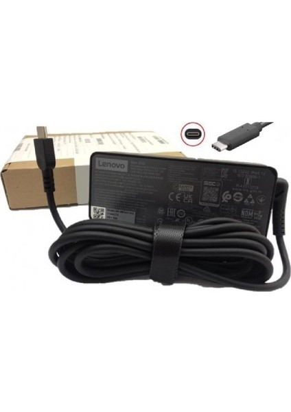 ADLX65YLC3D Orjinal Lenovo Type-C Adaptör 20V 3,25 65W Notebook Adaptör