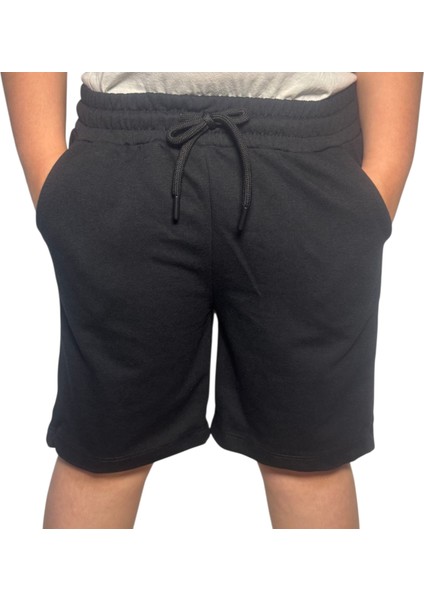 Düz Basic Rahat Çocuk Şort