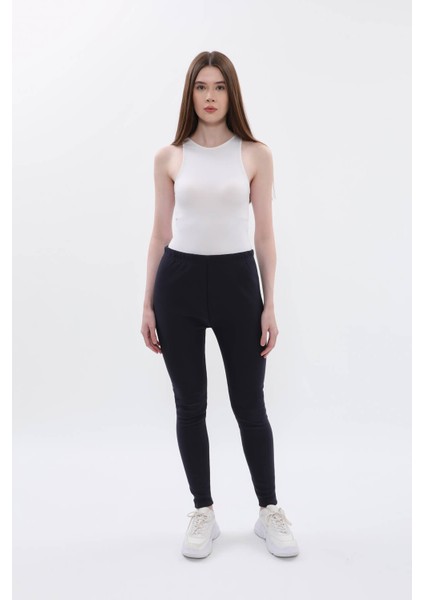 Kadın Yüksek Bel Içi Polarlı Tayt