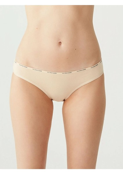67001 Kadin 5 Li Düşük Bel Slip Siyah-Ten-Beyaz-Som-Kir