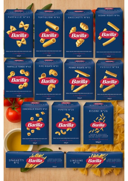 Ekonomik Makarna Paketi 500 gr x 13 Adet