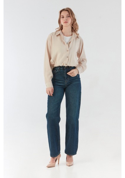 Basic Body Detaylı Kolyeli Gömlek