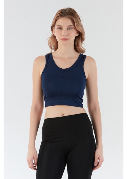 Basic Önü Fermuarlı Crop Body fiyatları