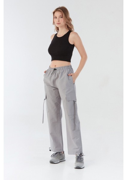Beli Lastikli Paraşüt Kumaş Stoperli Jogger Pantolon