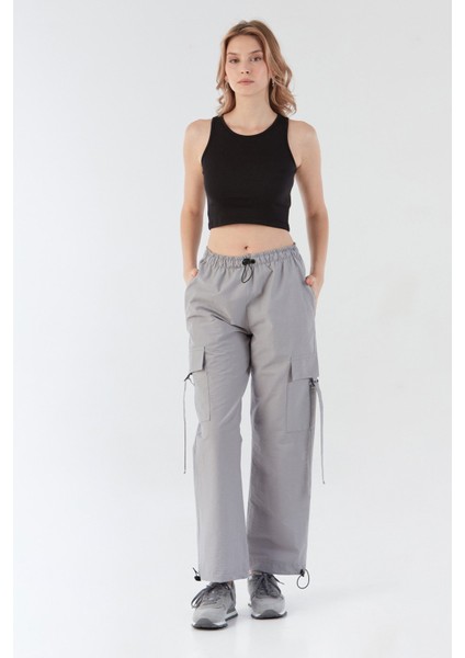 Beli Lastikli Paraşüt Kumaş Stoperli Jogger Pantolon