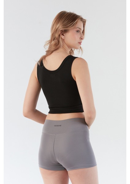 Basic Önü Fermuarlı Crop Body modelleri