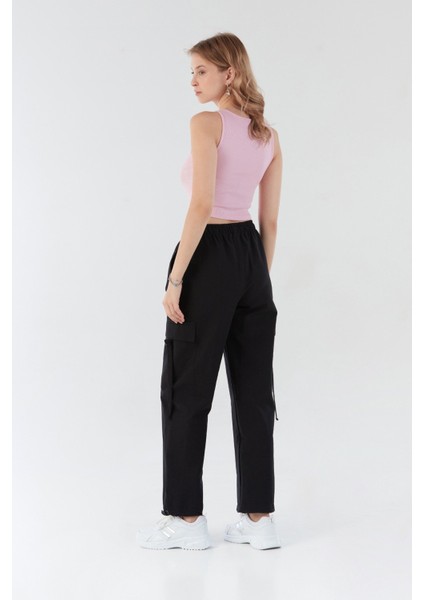 Beli Lastikli Paraşüt Kumaş Stoperli Jogger Pantolon modelleri