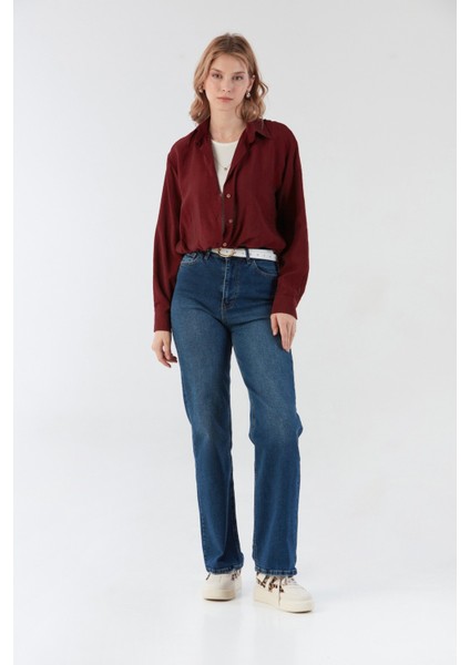 Basic Body Detaylı Kolyeli Gömlek