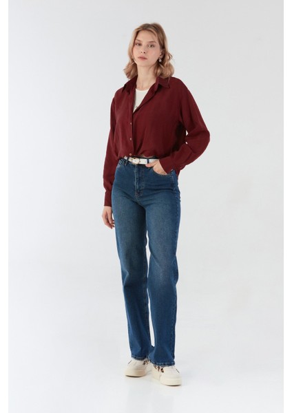 Basic Body Detaylı Kolyeli Gömlek