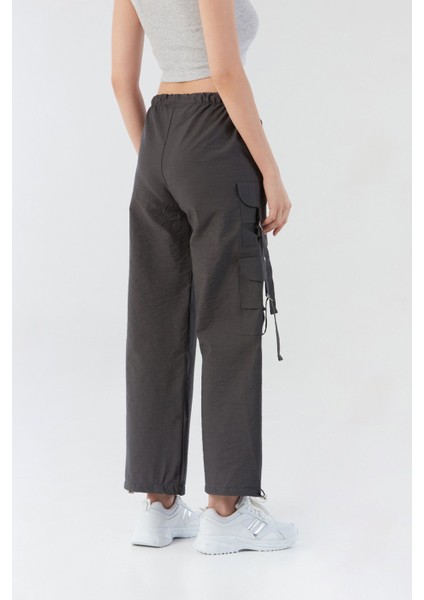 Beli Lastikli Paraşüt Kumaş Pantolon
