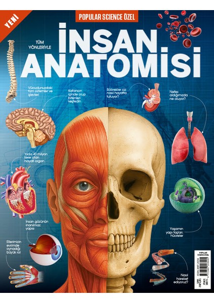Insan Anatomisi - Popular Science Dergi Özel Sayı 2025