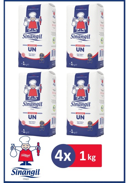 Un 1 kg x 4 Adet
