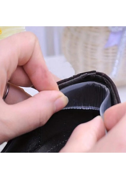 Ayakkabı Vurma Önleyici Şeffaf Silikon Topuk Yastığı 2 Çift fırsatları