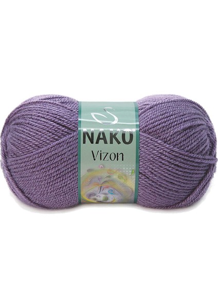 5 Adet Premium Akrilik El Örgü Ipi Yünü Renk NO:6684 Açık Mürdüm fiyatları