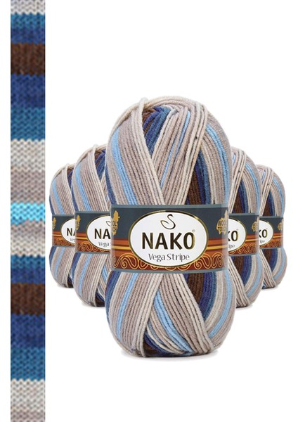 5 Adet Premium Akrilik El Örgü Ipi Yünü No: 82422